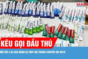 Chuyên án VN10: TAND TPHCM kêu gọi 4 bị cáo đang bị truy nã ra đầu thú