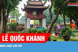 Được nghỉ 5 ngày liên tục dịp Lễ Quốc khánh 2-9