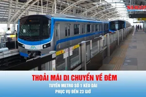 Podcast bản tin tối 4-8: TPHCM: Metro số 1 sắp tăng chuyến, kéo dài thời gian phục vụ đến 23 giờ