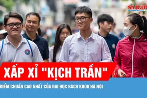 Điểm chuẩn tuyển sinh của một số trường "hot"