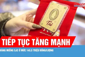 Sáng 11-8: Giá vàng trong nước tăng mạnh, thu hẹp chênh lệch với giá vàng thế giới 