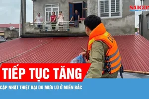 Mưa lũ ở miền Bắc, gần 7.200 hộ dân đã trở về nhà