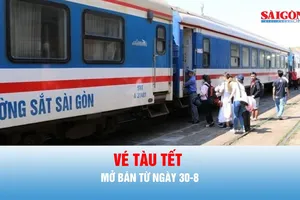 Podcast bản tin trưa 27-8: Mỗi khách được mua tối đa bao nhiêu vé tàu Tết 2027?