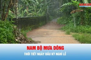 Podcast bản tin trưa 29-8: Thời tiết cả nước trong ngày đầu nghỉ lễ 2-9 