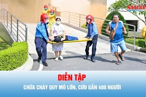 Podcast tin thời sự ngày 2-10: Diễn tập cứu gần 400 người trong vụ cháy ở bệnh viện 