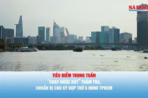 Tiêu điểm trong tuần: “Chạy nước rút” thẩm tra, chuẩn bị cho Kỳ họp thứ 6 HĐND TPHCM
