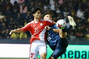 Công Phượng (trái) chính là sự chờ đợi lớn của HLV Park Hang-seo trong năm 2021.