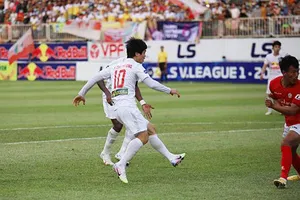 Pha ghi bàn của Công Phượng.