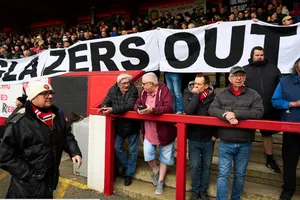 Cuộc biểu tình được tổ chức tại trận đấu sân nhà của FC với Stockton Buổi biểu tình ngồi tại chỗ sẽ diễn ra ở trận derby Manchester