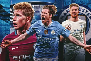 Kevin De Bruyne để lại cho Man.City một khoảng trống mênh mông