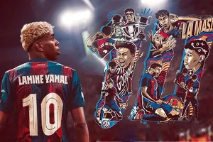 Số 10 mới của Barcelona - Một Lamine Yamal 18 tuổi và là tâm điểm thế giới