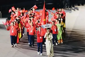 Đoàn thể thao Việt Nam. Ảnh: DŨNG PHƯƠNG