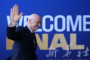 Chủ tịch Gianni Infantino. ẢNH THX