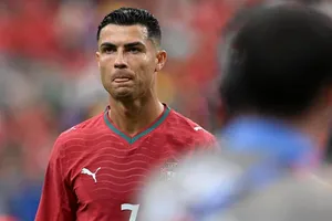 Ronaldo trong màu áo Bồ Đào Nha. Ảnh THX