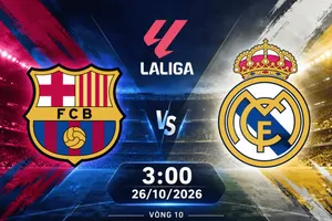 Tương quan Siêu kinh điển Barcelona - Real Madrid (3 giờ, ngày 26-10)