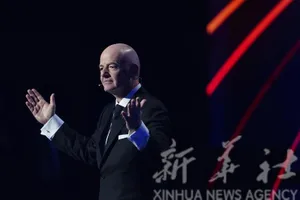Chủ tịch FIFA Infantino. Ảnh THX