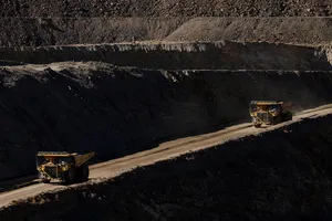 Mỏ đất hiếm Mountain Pass của Mỹ. Ảnh: Politico