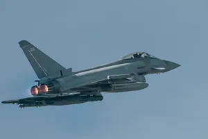 Máy bay chiến đấu Typhoon của Không quân Hoàng gia Anh. Ảnh Royal Air Force