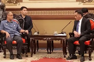 Phó Chủ tịch thường trực UBND TPHCM Nguyễn Lộc Hà tại buổi tiếp ông Datuk Mohamad Azhan Bin Md. Amir. ẢNH: VIỆT ANH