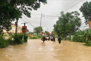 谅山省是受洪水严重影响的地方之一。 