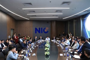 会议现场。图自越通社 