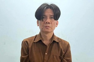 阮国辉在调查机关。