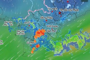 南部西区各省市迎来异常强降雨。 