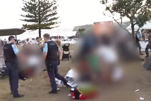 枪击事件现场。