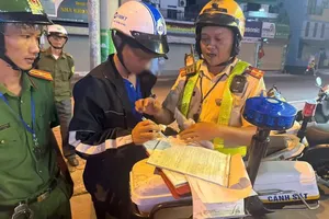 胡志明市发现逾2000个酒驾违规场合