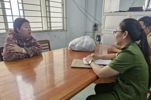 公安正对阮氏天儿进行调查。