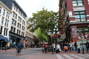  加拿大温哥华。 