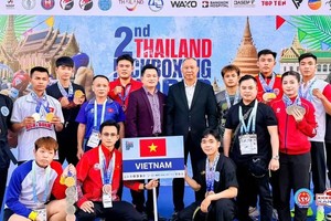 越南踢拳联团供图。 