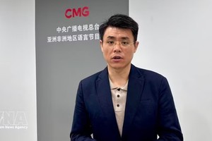 中国中央广播电视总台越南语部主任、越南问题研究员魏为。 