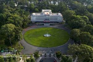 独立宫是国家历史遗址，也是1975年4月30日春季大捷的见证。