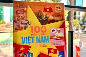 《越南100个自豪之事》绘本。