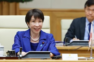 日本首相高市早苗。