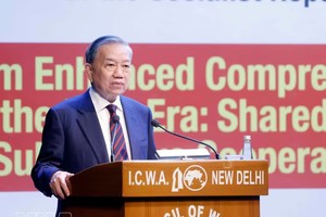 党中央总书记、国家主席苏林在印度世界事务委员会发表了题为“新纪元越印增强型全面战略伙伴关系：共享愿景、战略契合、务实合作”的政策演讲。 