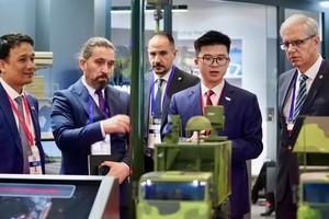 越南企业首次参加2026年土耳其伊斯坦布尔防务与航空航天展览会。Viettel供图 