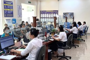 河内市专美乡干部和公务员全心全意为民服务，为人民提供便利。