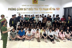  涉案人员被起诉。图源：胡志明市公安厅