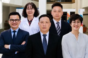 入选2026年亚洲百名杰出科学家名单的五位越南科学家。