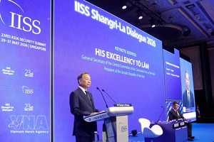 党中央总书记、国家主席苏林发表讲话。