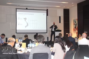 “北欧商业：2030年的越南——通过北欧实践与伙伴关系实现工业升级”的研讨会。
