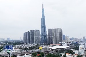 胡志明市一角。