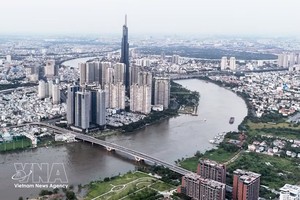胡志明市的一角。