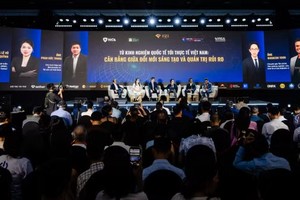 “从国际经验到越南实践：在创新与风险治理之间寻求平衡”专题讨论会现场。