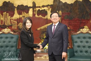 越南政府副总理胡国勇会见东南亚半导体协会（SEMI SEA）主席Linda Tan。