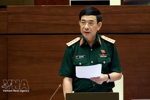 政府副总理兼国防部部长潘文江大将。图自越通社