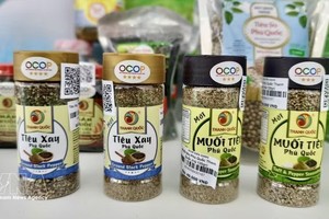 安江省富国胡椒产品获得三星级OCOP认证。图自清创-越通社 