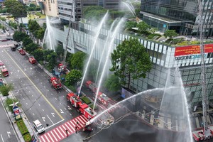  演练活动全景。